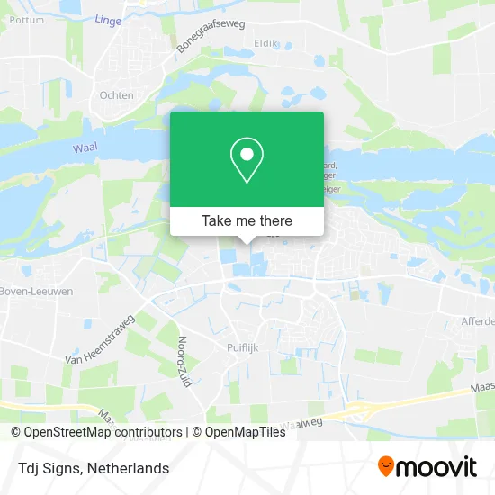 Tdj Signs map