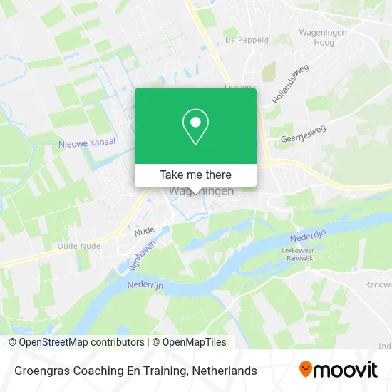 Groengras Coaching En Training map