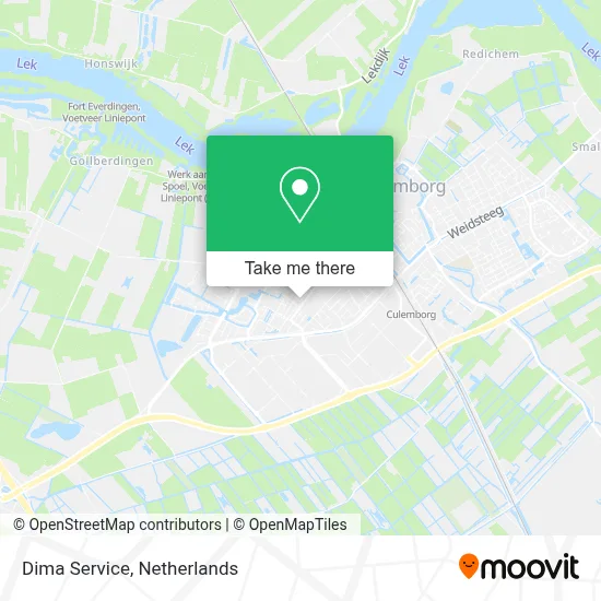 Dima Service map