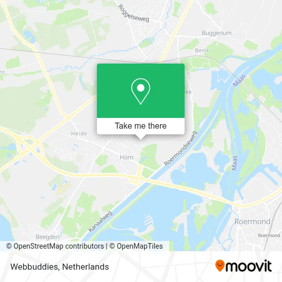 Webbuddies map