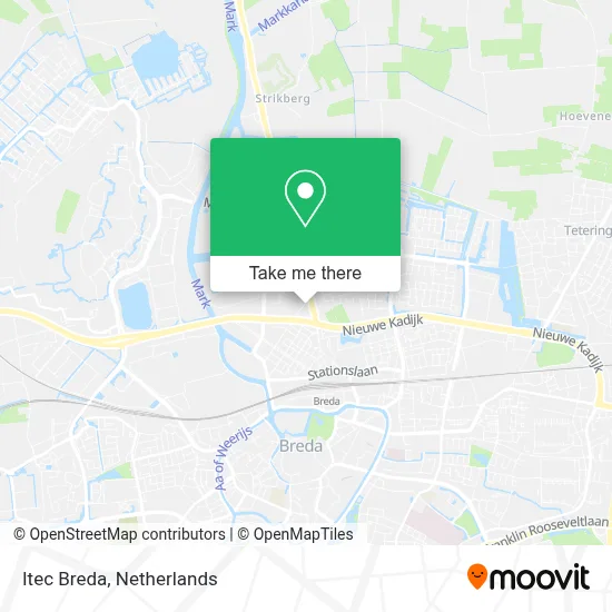 Itec Breda map