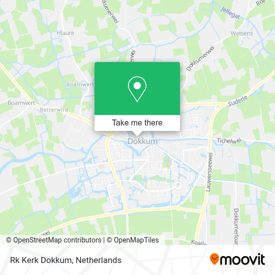 Rk Kerk Dokkum map
