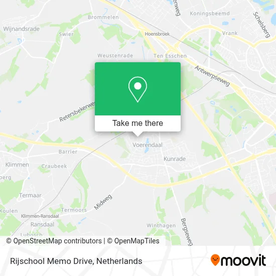 Rijschool Memo Drive map
