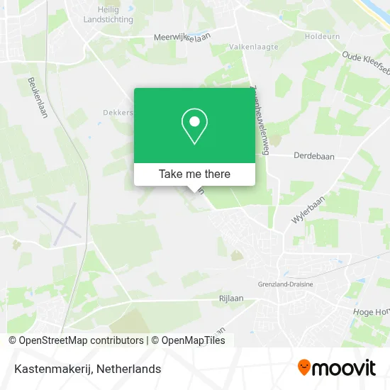 Kastenmakerij map