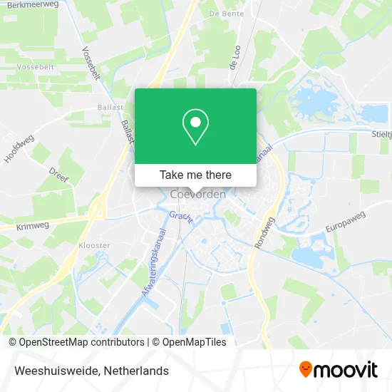 Weeshuisweide map