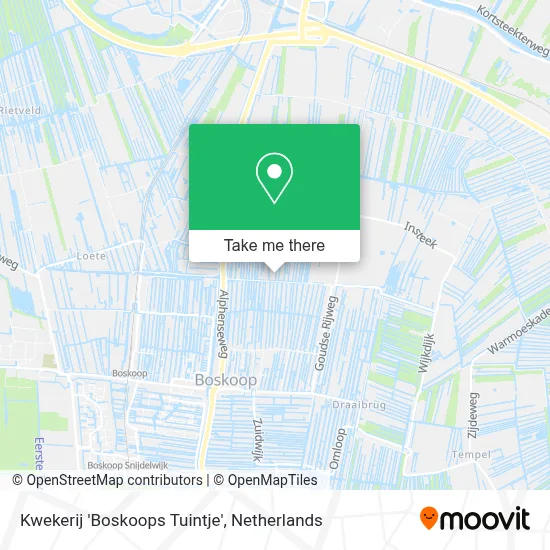 Kwekerij 'Boskoops Tuintje' map