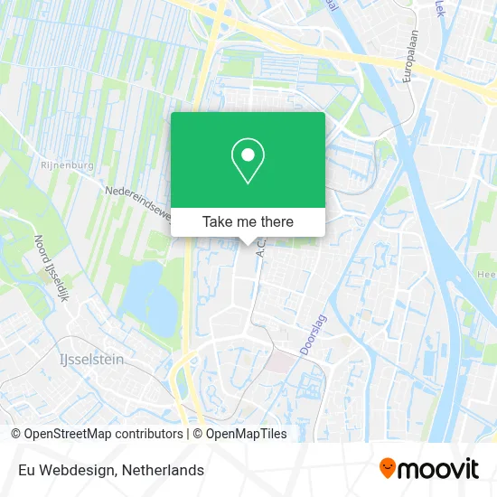 Eu Webdesign map