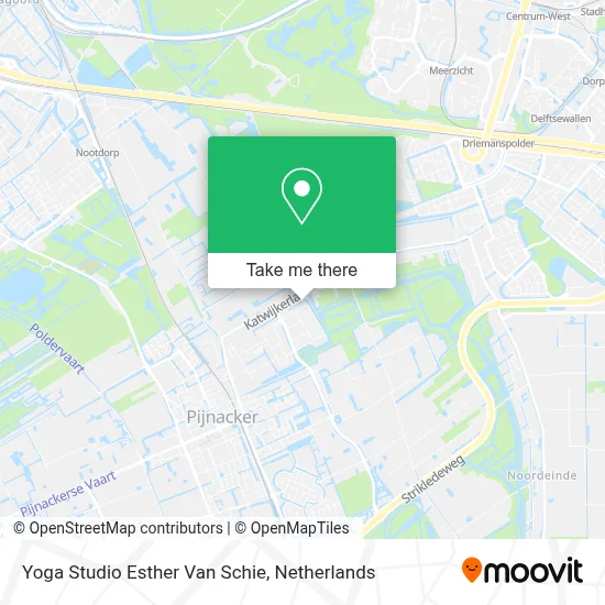 Yoga Studio Esther Van Schie map