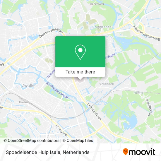 Spoedeisende Hulp Isala map