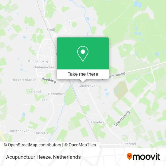 Acupunctuur Heeze map