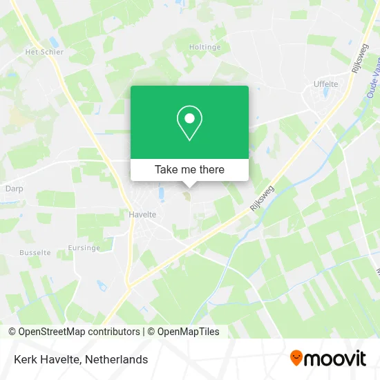Kerk Havelte map