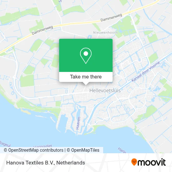 Hanova Textiles B.V. map