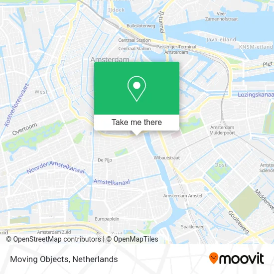Moving Objects map
