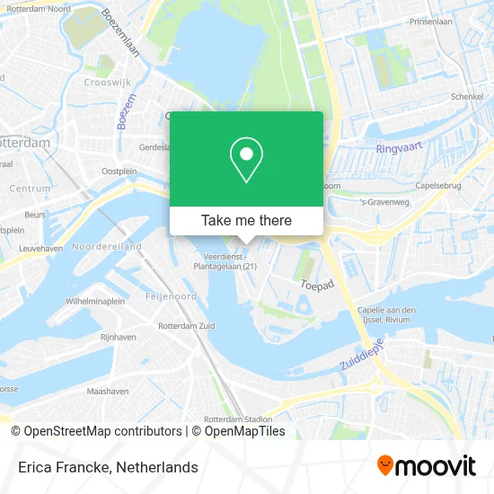 Erica Francke map