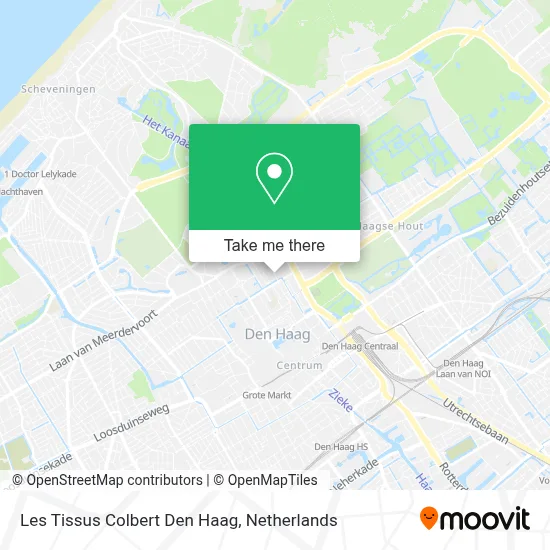 Les Tissus Colbert Den Haag map