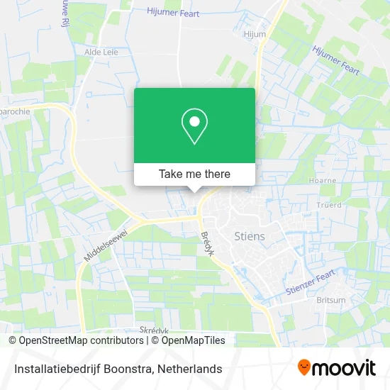 Installatiebedrijf Boonstra map