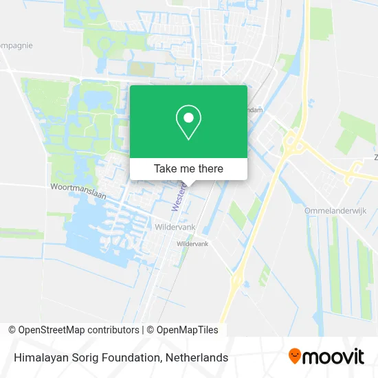 Himalayan Sorig Foundation map