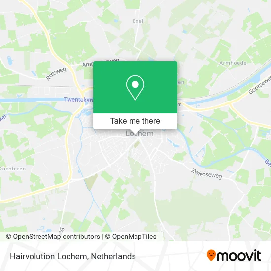 Hairvolution Lochem map