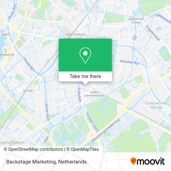Backstage Marketing map