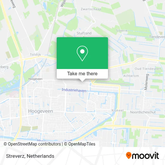 Streverz map