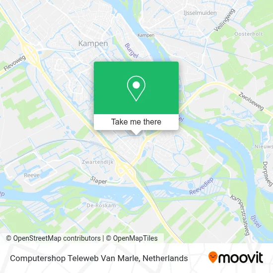 Computershop Teleweb Van Marle Karte