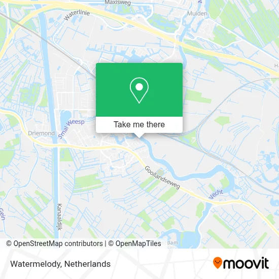 Watermelody map
