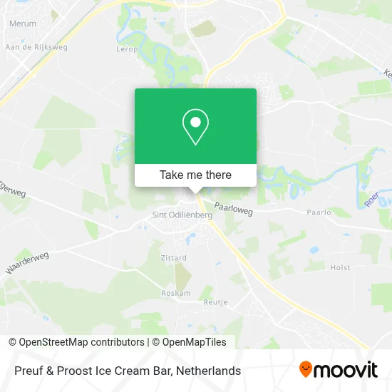 Preuf & Proost Ice Cream Bar map
