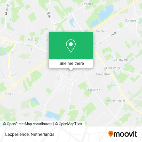 Lexperience map