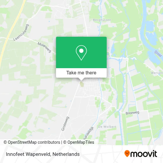 Innofeet Wapenveld map