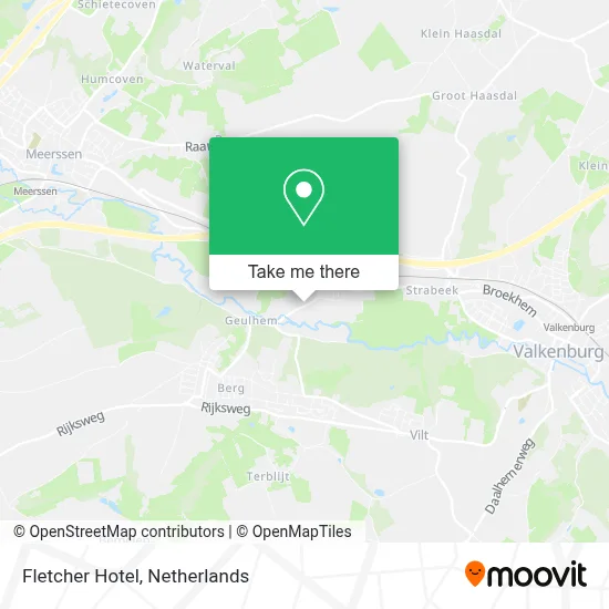 Fletcher Hotel map