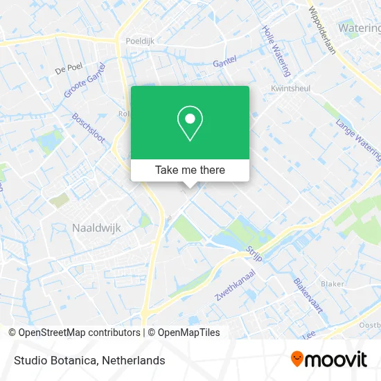 Studio Botanica map