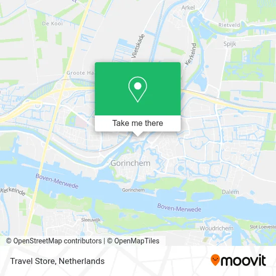 Travel Store map