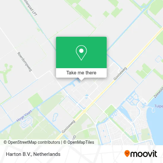 Harton B.V. map