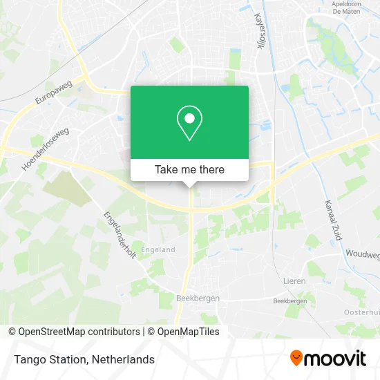 Tango Station map