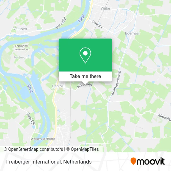 Freiberger International map