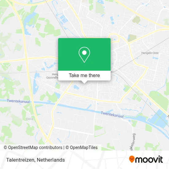 Talentreizen map