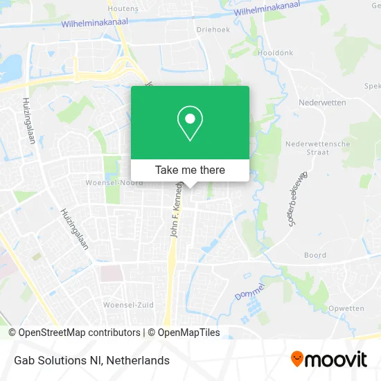 Gab Solutions Nl map