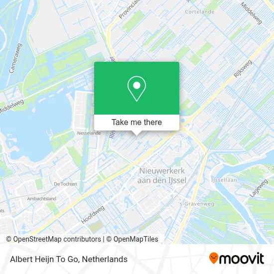 Albert Heijn To Go map