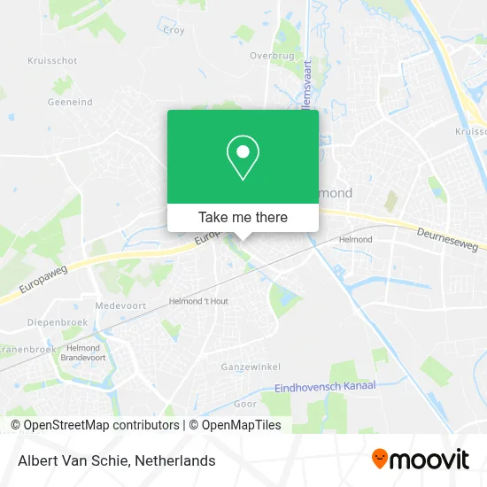 Albert Van Schie map