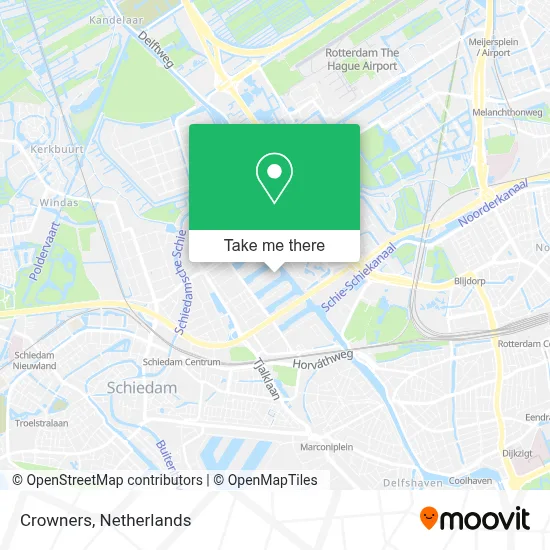 Crowners map