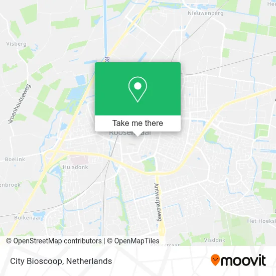 City Bioscoop map