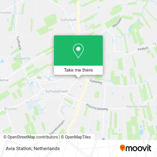 Avia Station map