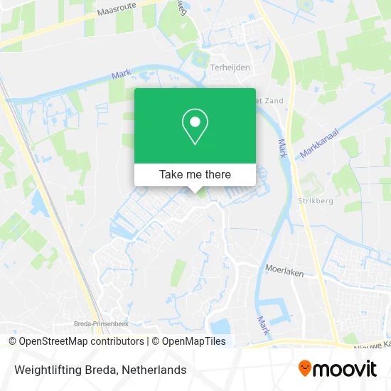 Weightlifting Breda map