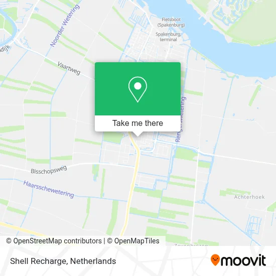 Shell Recharge map