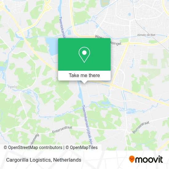 Cargorilla Logistics map