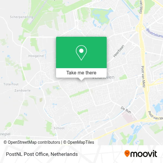 Postnl Postkantoor map