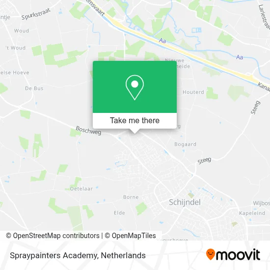 Spraypainters Academy map