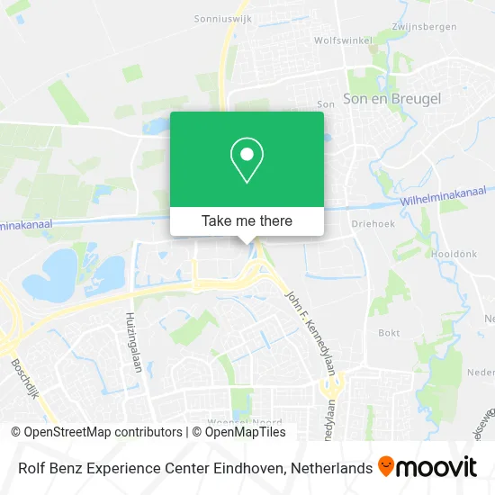 Rolf Benz Experience Center Eindhoven map