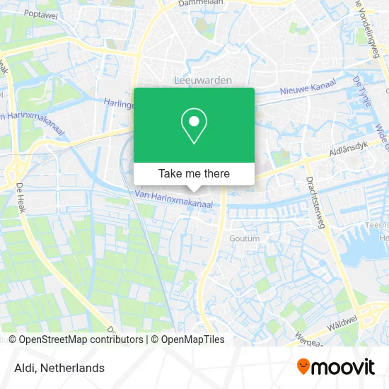 Aldi map