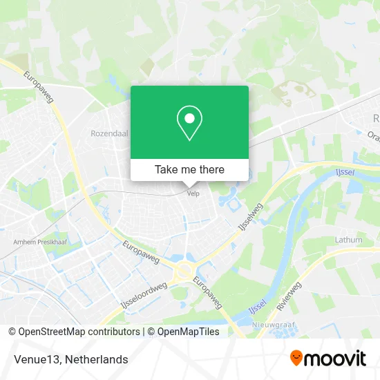 Venue13 map